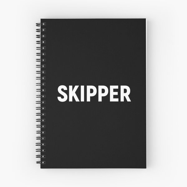 Item preview, Skipper - Job Title Text (White) designed and sold by STUDIO-72.