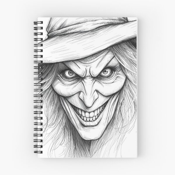 Item preview, Terrifying Witch Face Sinister Grin designed and sold by Shoot-The-Moon.