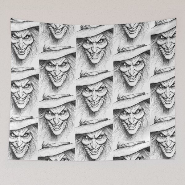 Item preview, Terrifying Witch Face Sinister Grin designed and sold by Shoot-The-Moon.