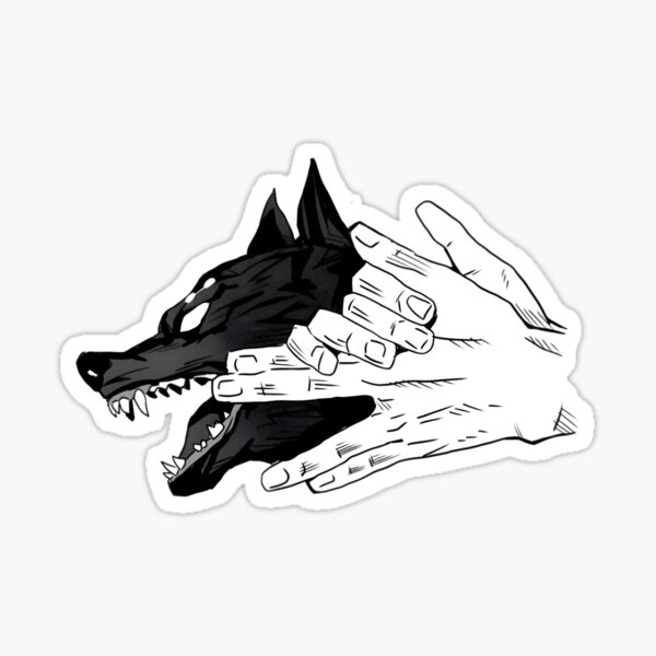 Megumi Ten Shadows Sticker