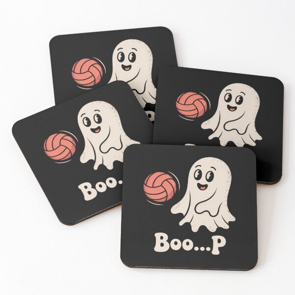 Item preview, Cute Ghost Playing Volleyball Sport Player Halloween designed and sold by JulienAureo.