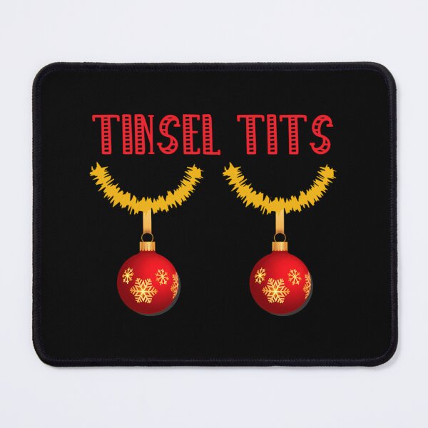 Item preview, Tinsel Tits Funny Christmas Xmas  	 designed and sold by akkjxoyab95.