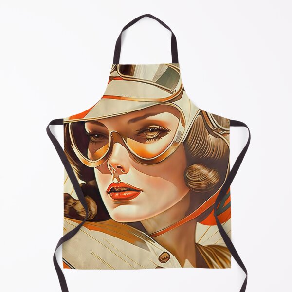 Item preview, Art Deco Aviatrix designed and sold by LanaGustavsson.