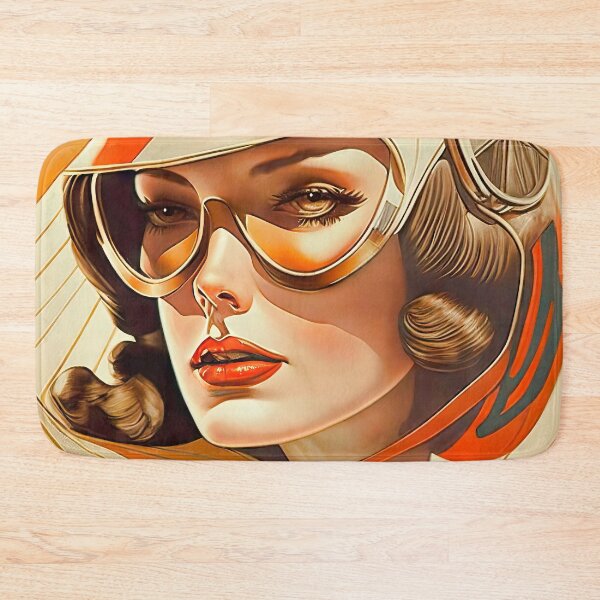 Item preview, Art Deco Aviatrix designed and sold by LanaGustavsson.