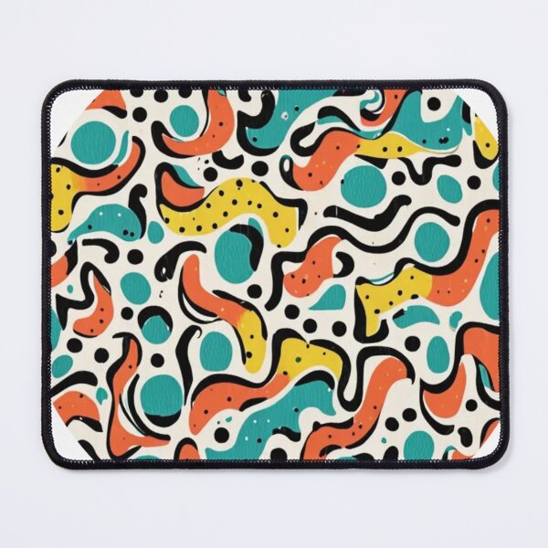 Item preview, colorful abstract shaped pattern unique design designed and sold by SmashingDeals.