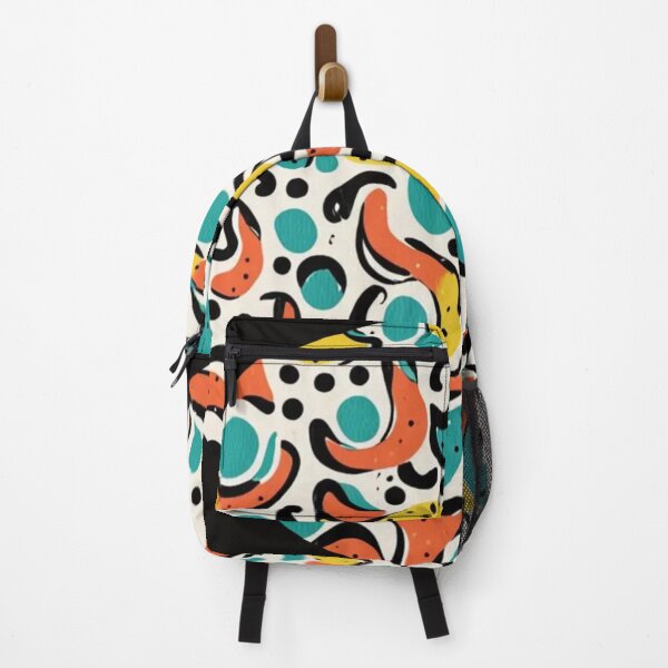 Item preview, colorful abstract shaped pattern unique design designed and sold by SmashingDeals.