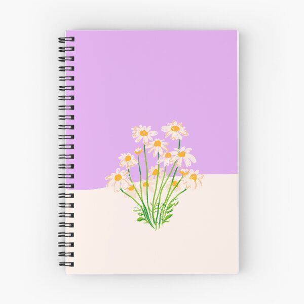 Aperçu de l'œuvre Fleur Bio Violet Beige créée et vendue par IntoClearWater.
