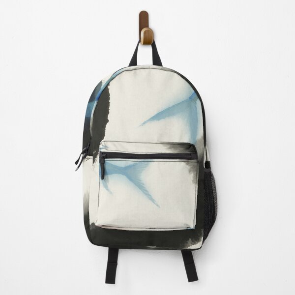 Item preview, Ethereal Blue Fish Amidst Dynamic Ink Strokes designed and sold by zzz888.