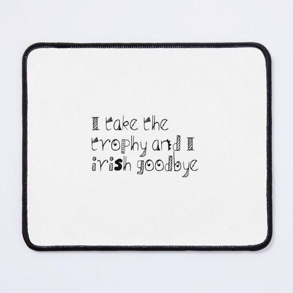 Item preview, Audrey Hobert - Bowling alley Irish goodbye lyric designed and sold by jamiebeth27.