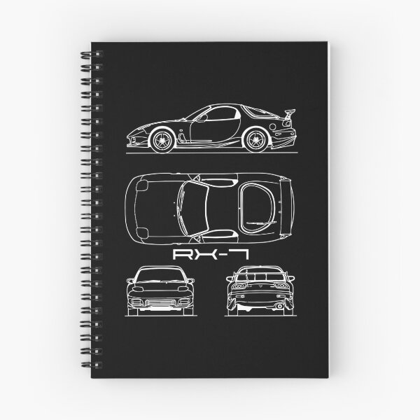 Item preview, The RX-7 Blueprint Classic 		 designed and sold by yenwpolwg57.