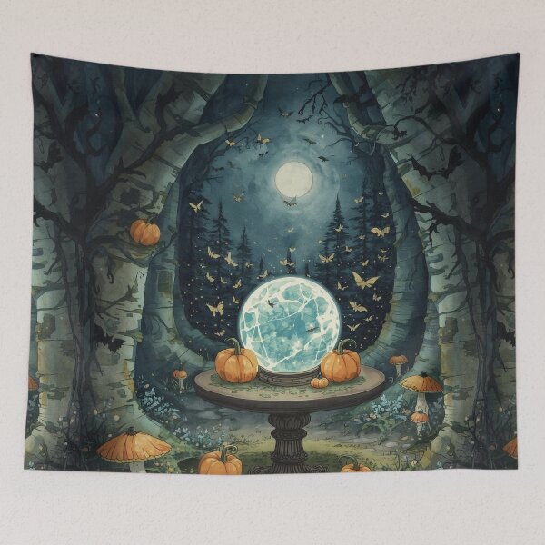 Item preview, Pumpkin Prophecy – Cottagecore Fantasy Halloween Magic designed and sold by Deezyned.