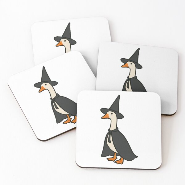 Item preview, witch goose designed and sold by madebykenz.
