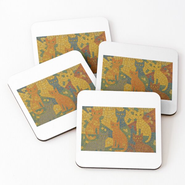 Item preview, Mosaic Cats designed and sold by Gletschie.