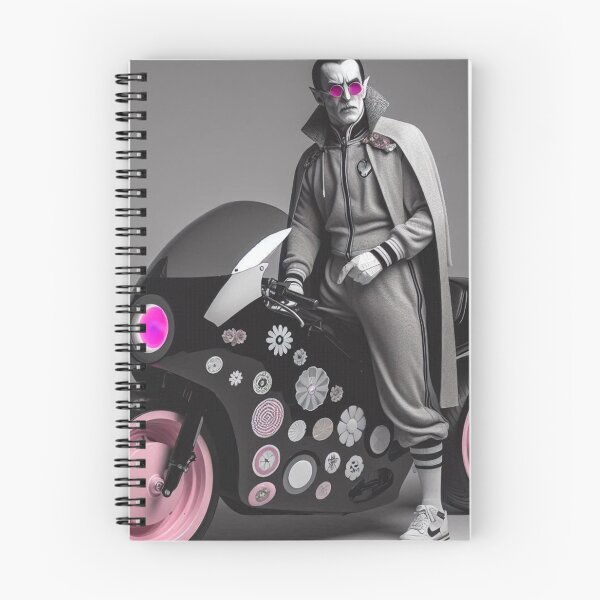 Item preview, "Drac & Roll: Bite Me, I'm Turbocharged" designed and sold by Print Fiction.