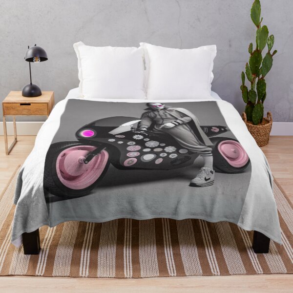 Item preview, "Drac & Roll: Bite Me, I'm Turbocharged" designed and sold by Print Fiction.