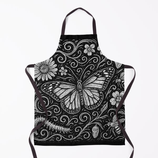 Item preview, Butterfly Life Cycle Flowers Swirls designed and sold by EdvvinStudios.