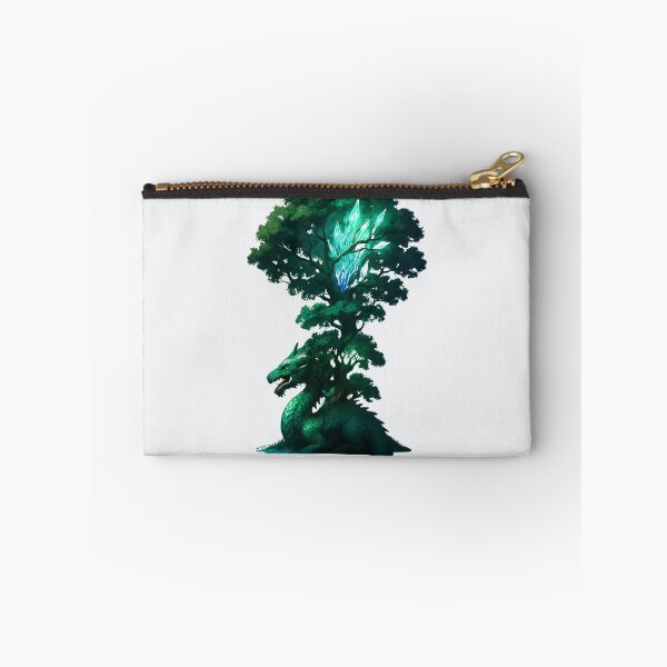 Item preview, Nature Dragon Crystal Tree Fantasy Art designed and sold by Prachodayat Artworks.