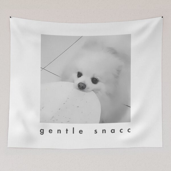 Artikelvorschau, Gentle Snacc Tortilla Dog - Schwarzer Text entworfen und verkauft von cybcdttnoj85.