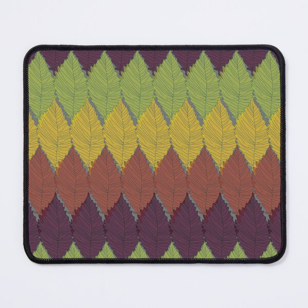Item preview, retro vintage autumn leaf botanical pattern designed and sold by EdifiedExpressions.