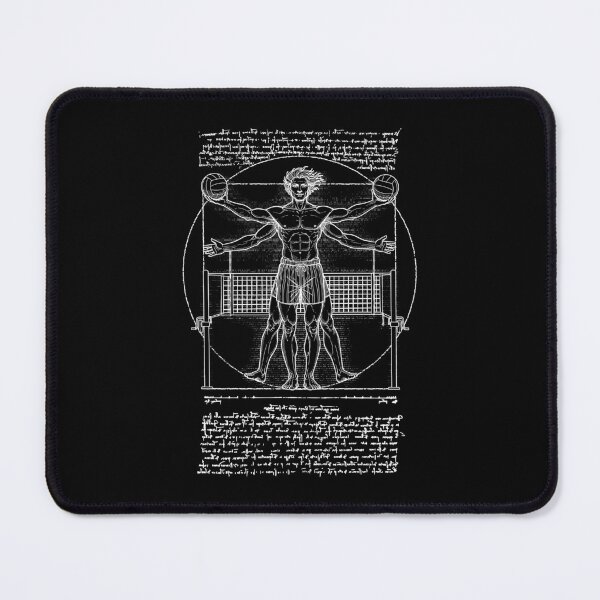 Item preview, Beach Volley Volleyball Player Vitruvian Man Da Vinci designed and sold by GrandeDuc.