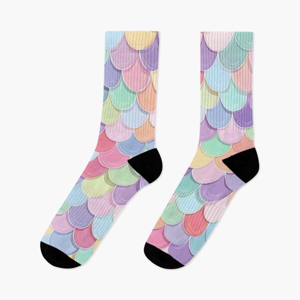 Item preview, Sticky Notes effect in Pastel Mermaid Tail pattern designed and sold by Vashy56.