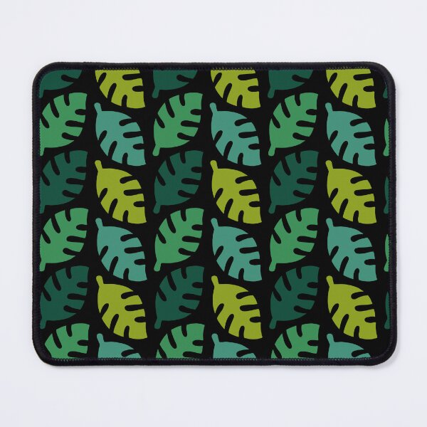 Item preview, Elegant seamless monstera leaf pattern in green tones designed and sold by JoelmaQ.