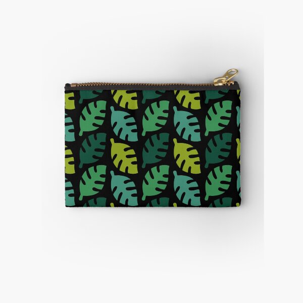 Item preview, Elegant seamless monstera leaf pattern in green tones designed and sold by JoelmaQ.