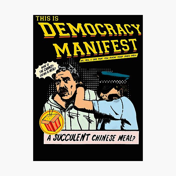 Item preview, Democracy-Manifest---Retro designed and sold by wilmottxchaim.