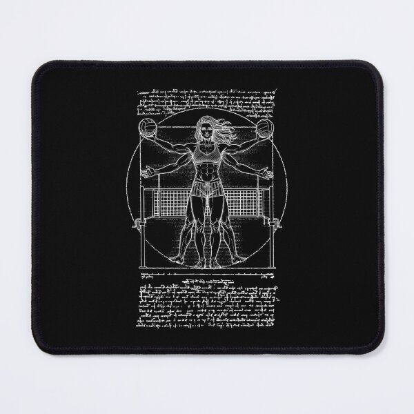 Item preview, Beach Volley Volleyball Player Vitruvian Woman Da Vinci designed and sold by GrandeDuc.