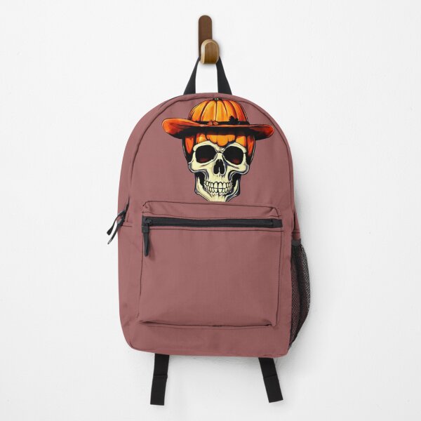 Item preview, Skull in a Pumpkin Hat designed and sold by Zofia Sosnecka.