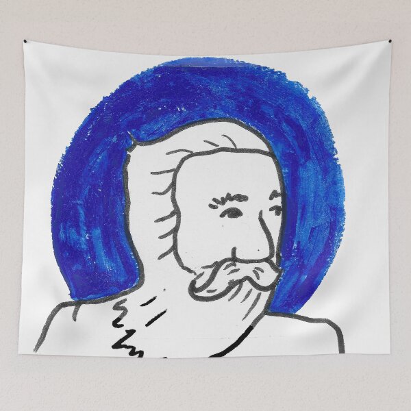 Item preview, Blue Man designed and sold by Abigail Ziesemann.