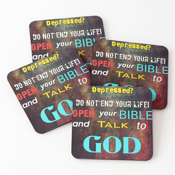 Item preview, Qoute for Depressed designed and sold by Zakai Digital Studio.