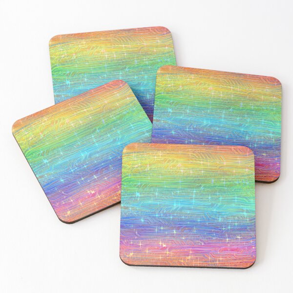Item preview, Rainbow Sparkly Abstract designed and sold by cr33pyki77y.