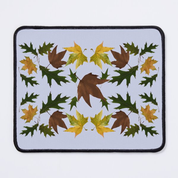 Item preview, Fall vibe leaves pattern designed and sold by mariya-ivanova.