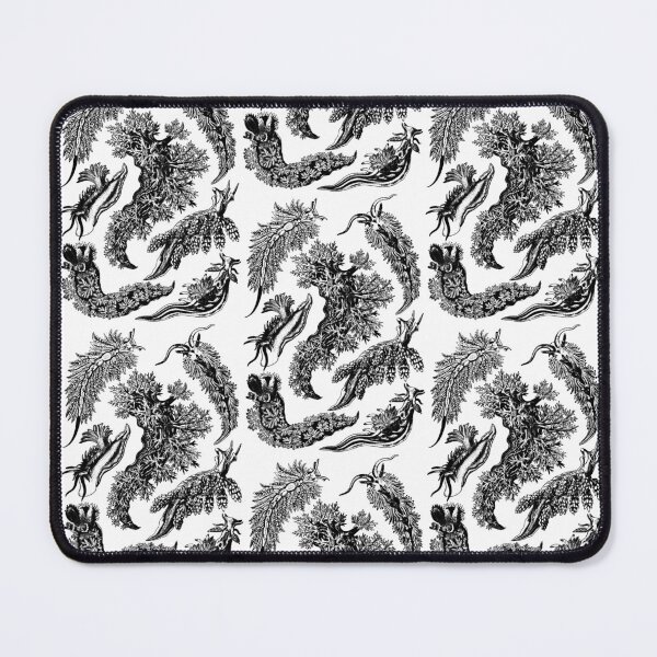 Item preview, Ernst Haeckel Nudibranch Sea Slugs Black Outline Only designed and sold by aimeewilson.