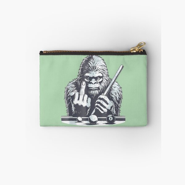 Item preview, Sasquatch Pool Player Flipping Off The Competition By Merch, Limited Edition, Perfect Gift For You  designed and sold by JosephHunter7.