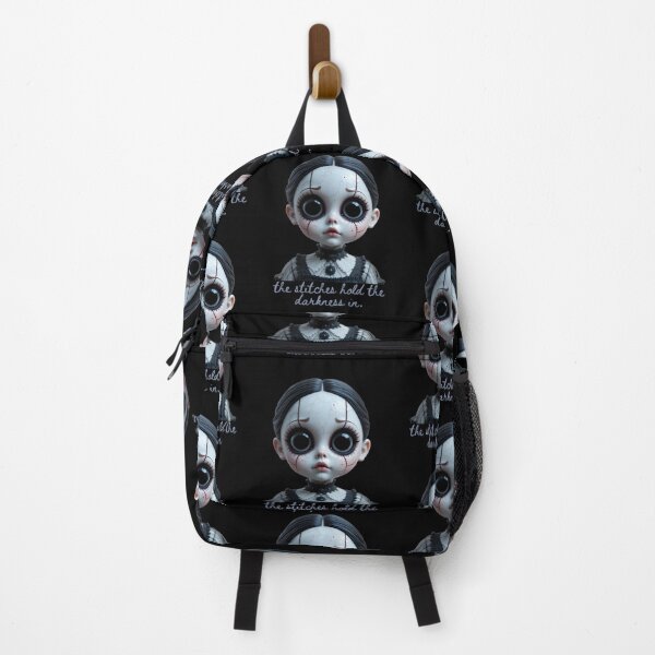 Item preview, Creepy Cute Doll "the stitches hold the darkness in" | Sad Gothic Art designed and sold by EnigmaticGoth.