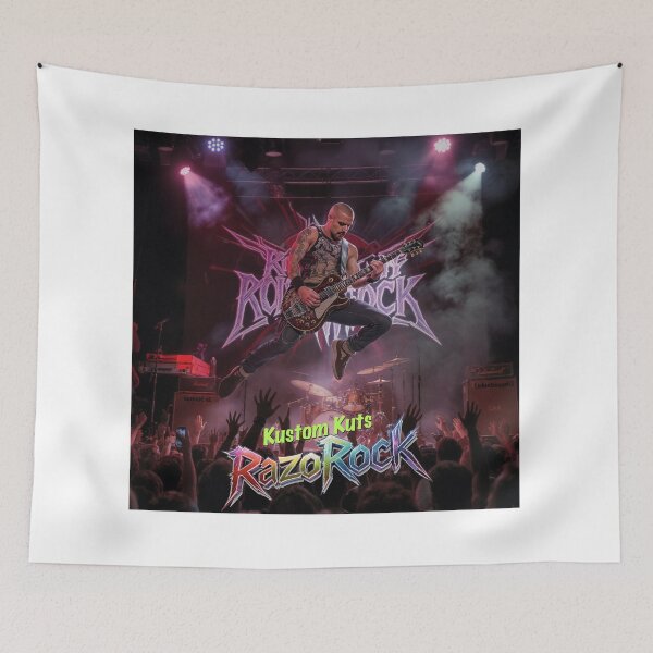 Item preview, Kustom Kuts RazoRock Print designed and sold by Lichentroupe63.