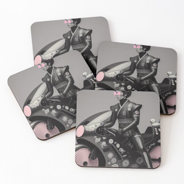 Item preview, "Petal to the Metal: Cyber Bloom Rider" designed and sold by Print Fiction.