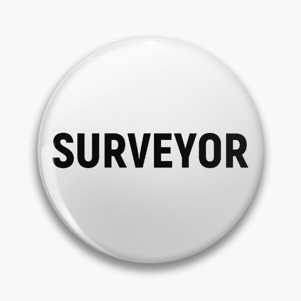 Item preview, Surveyor - Job Title Text (Black) designed and sold by STUDIO-72.