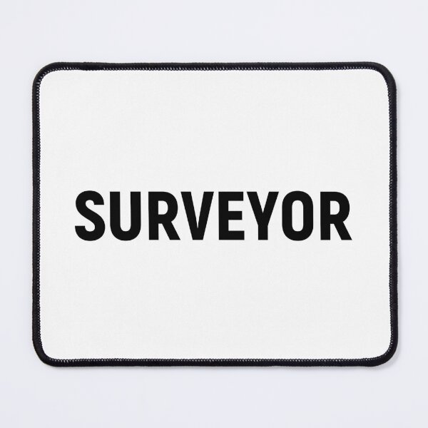 Item preview, Surveyor - Job Title Text (Black) designed and sold by STUDIO-72.