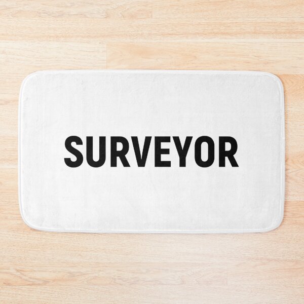 Item preview, Surveyor - Job Title Text (Black) designed and sold by STUDIO-72.