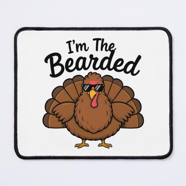 Item preview, Cool Bearded Turkey Cartoon with Sunglasses designed and sold by BeLdiAuRa.