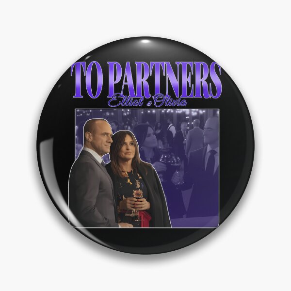 Item preview, To Partners EO Bensler Olivia Benson Elliot Stabler 90s Inspired Vintage Homage  	 designed and sold by akkjxoyab95.