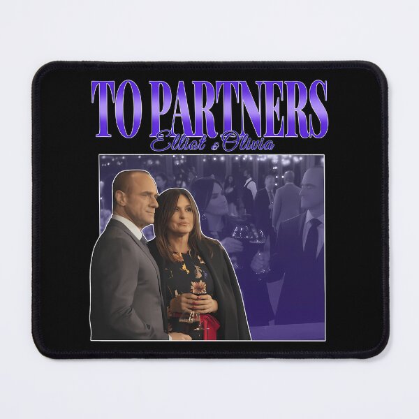 Item preview, To Partners EO Bensler Olivia Benson Elliot Stabler 90s Inspired Vintage Homage  	 designed and sold by akkjxoyab95.