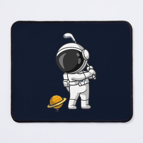 Item preview, Astronaut playing golf designed and sold by DrewkermySimon.