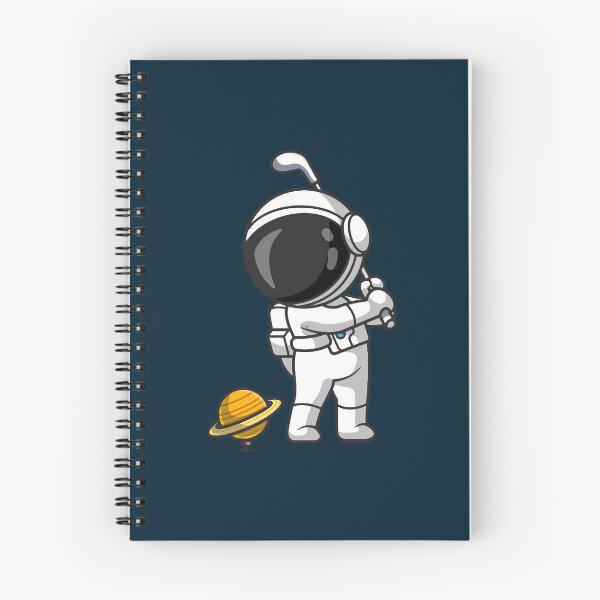 Item preview, Astronaut playing golf designed and sold by DrewkermySimon.