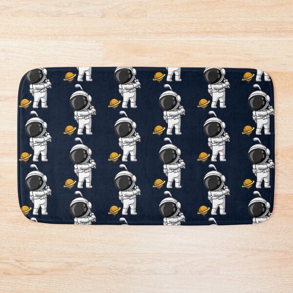 Item preview, Astronaut playing golf designed and sold by DrewkermySimon.