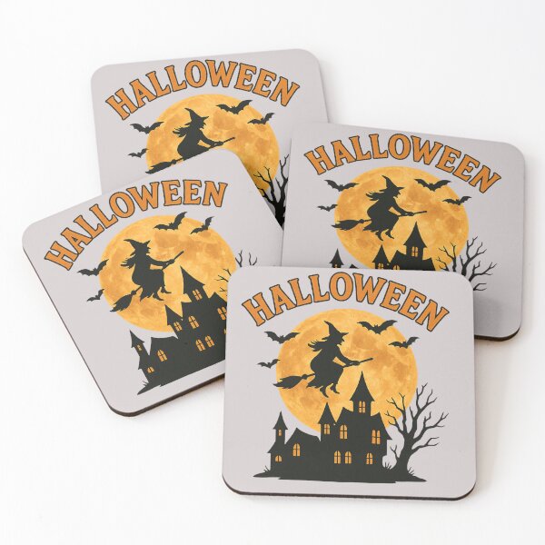 Item preview, Halloween scene. designed and sold by The lucky Hippy.