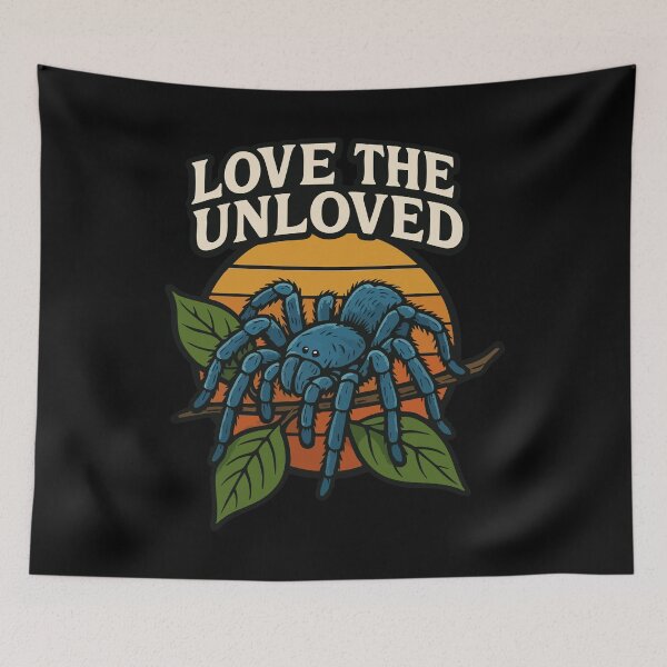 Item preview, Cobalt Blue Tarantula Love The Unloved designed and sold by TomFrontierArt.